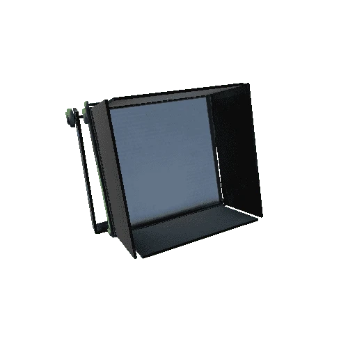 Modern LED Square 03 Animatable